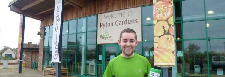 David Garrett outside Ryton office