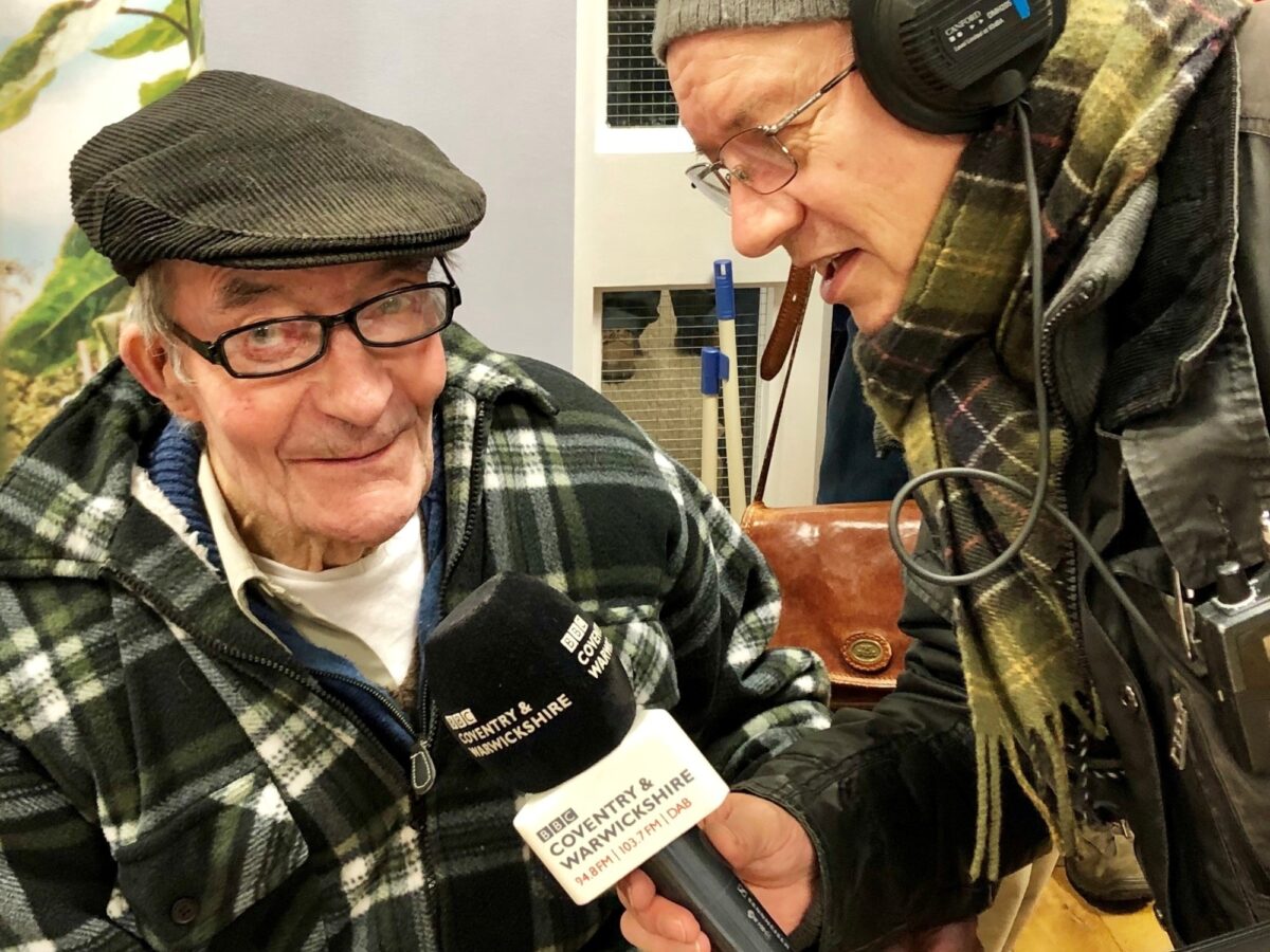 Heart of England Organic Group co-founder John Sargent at Potato Day